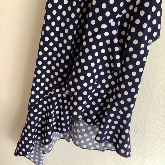 Anna Kaci California Halter Dress Women Size M Sundress Asymmetric Hem Summer - Picture 7 of 11